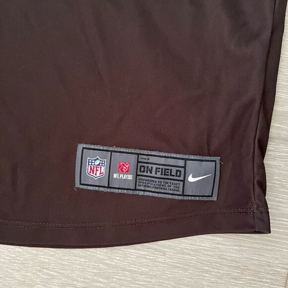 NFL Dawg Pound Cleveland #6 Mayfield Brown V-Neck Jersey size XL - Picture 2 of 6